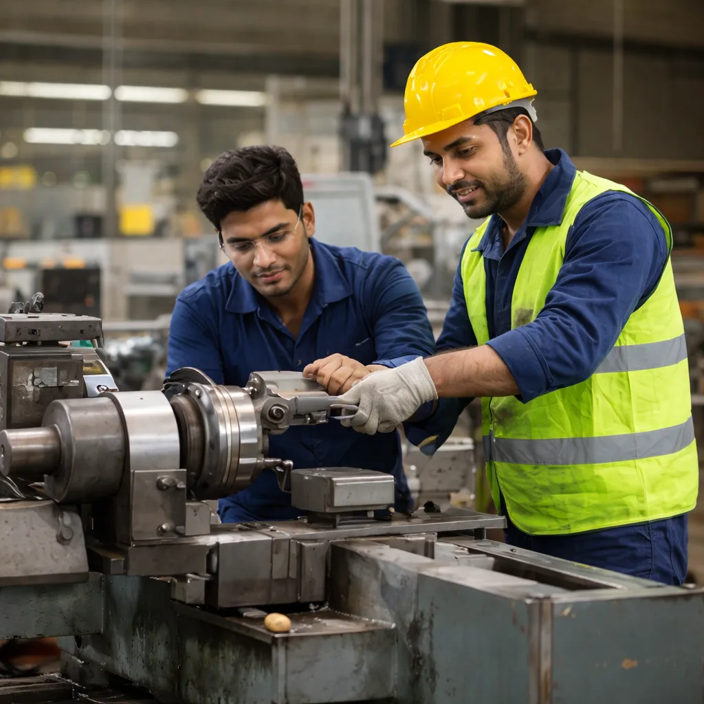 Guidance in the workshop